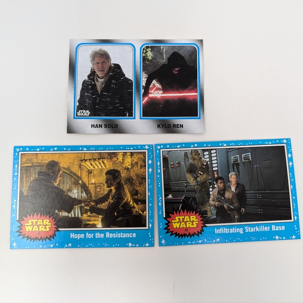 Vintage Star Wars Cards Trading Topps